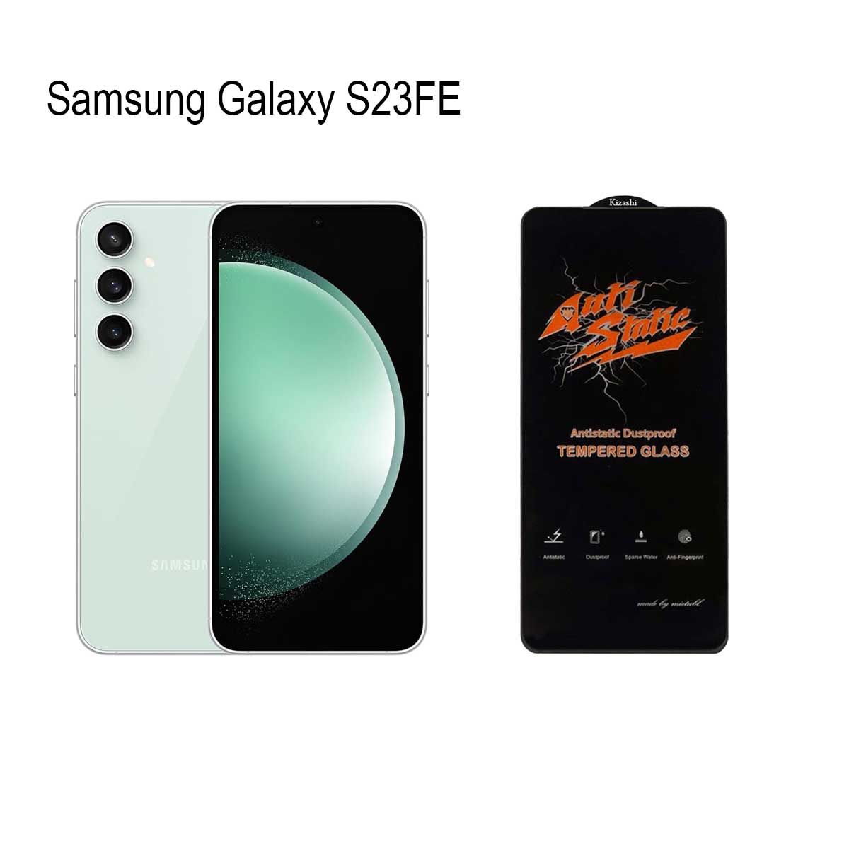 گلس آنتی استاتیک مناسب برای گوشی Samsung Galaxy S23 FE